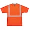 Ergodyne Short Sleeve Hi-Vis Shirt, 100% polyester, Orange, 2XL-Long 8280BK - alternate 2